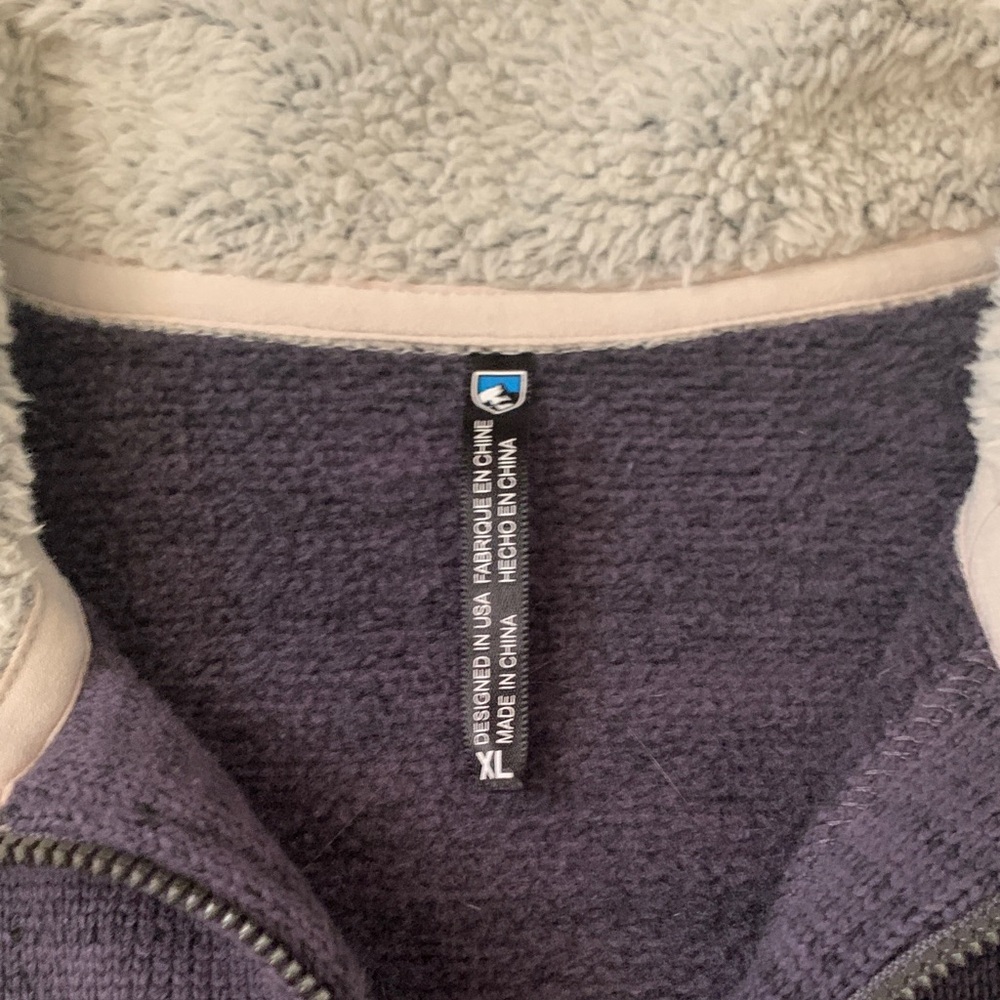 Kuhl Sweater Sz XL Spring Hiker Gorpcore Weather Sherpa 1/4 Zip EUC Ruck Utility - Picture 2 of 14